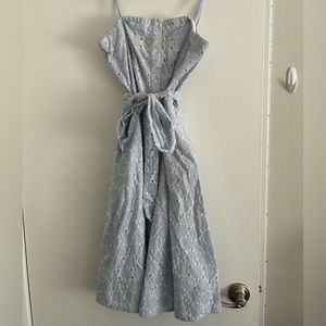 Banana Republic Blue and White Dress